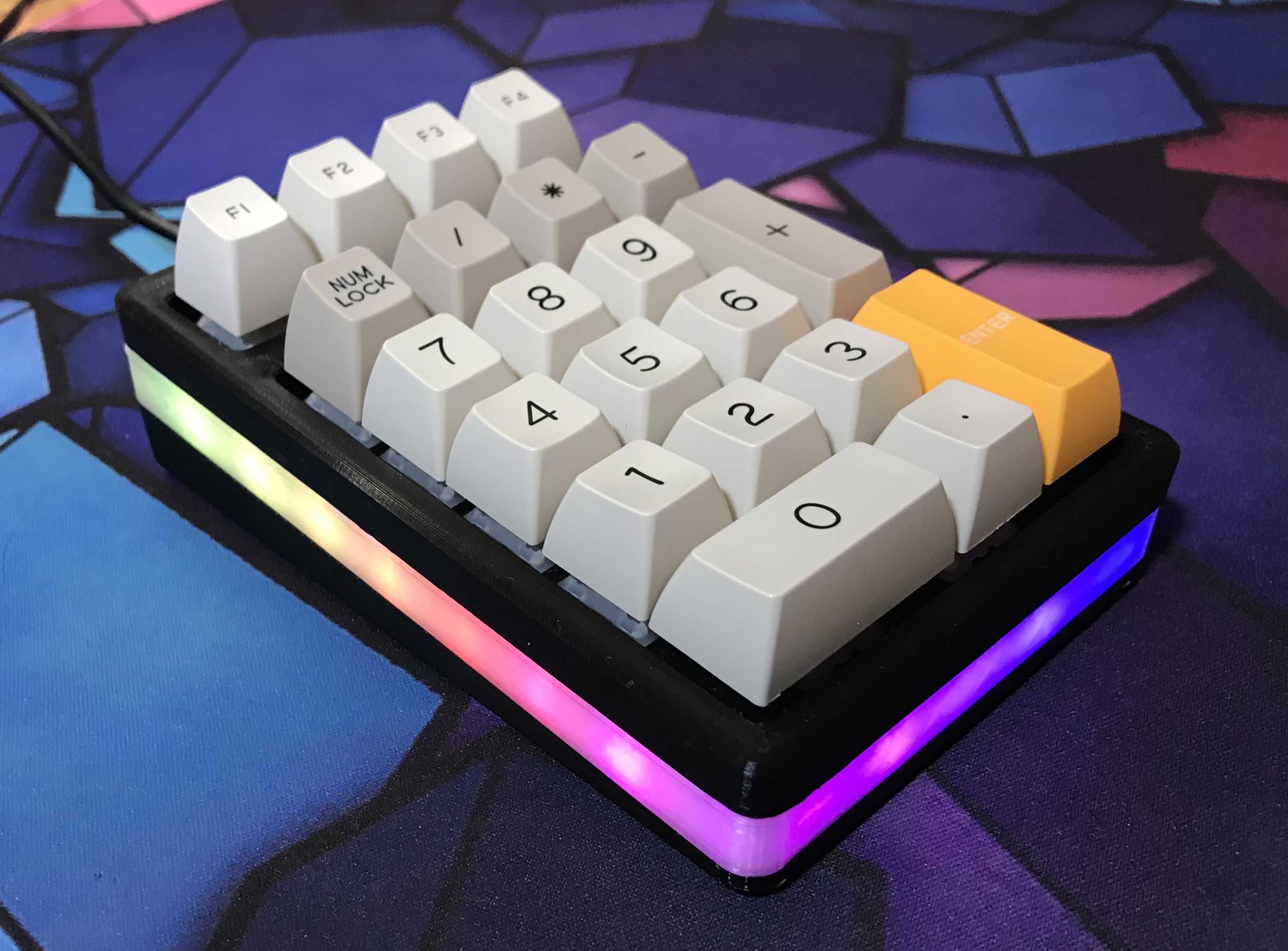 rgb numpad